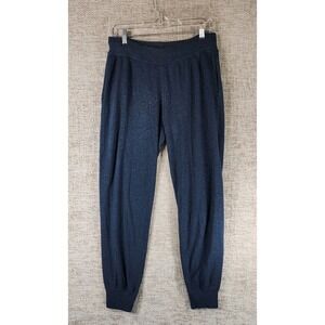 Aritzia Community with Cashmere Knit Joggers Womens XS Blue Pockets 29x27 *Flaw